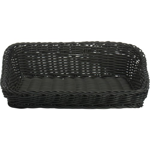 Westmark Präsentationskorb, 44 x 40 x 5/12,5 cm, schwarz