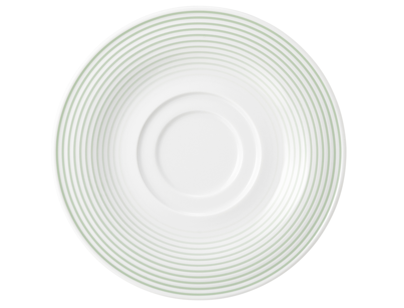 Seltmann Kombi-Untere 1 16,5 cm, Form: Blues, Dekor: 57720 Salbeigrün