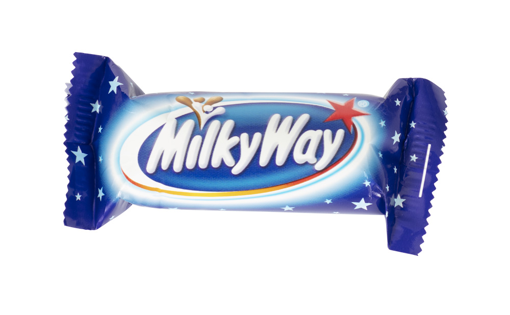 Milky Way Mini Schokoladen-Riegel mit Milchcreme Inhalt: 275g, 16 Stück je Beutel.