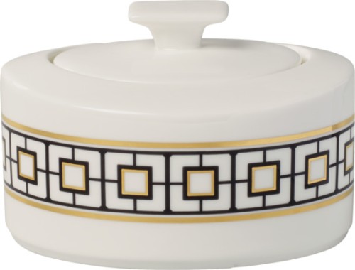 Villeroy & Boch Zucker-/Marmeladendose 6p., Serie MetroChic, Inhalt: 0,33 Liter