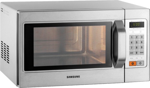 SARO SAMSUNG Mikrowelle Modell CM 1089 A - Material: Edelstahl - Mikrowellenleistung: 1100 W - 4 Leistungsstufen einstellbar -