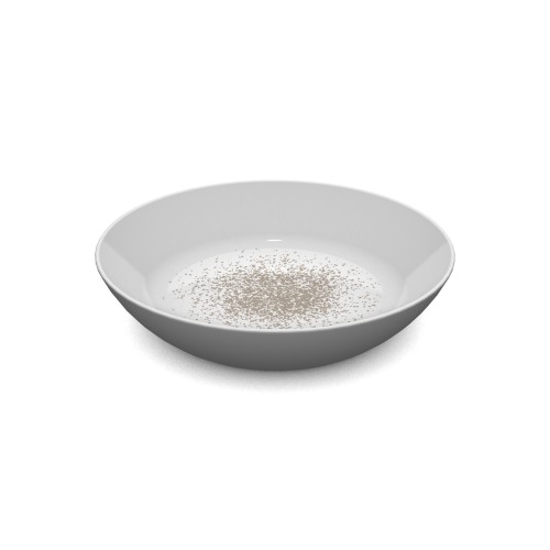 Ornamin Teller tief 415, Ø15cm Spray leinen