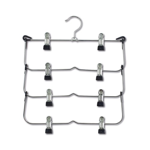Zeller Mehrfach-Rockbügel, Metall verchromt