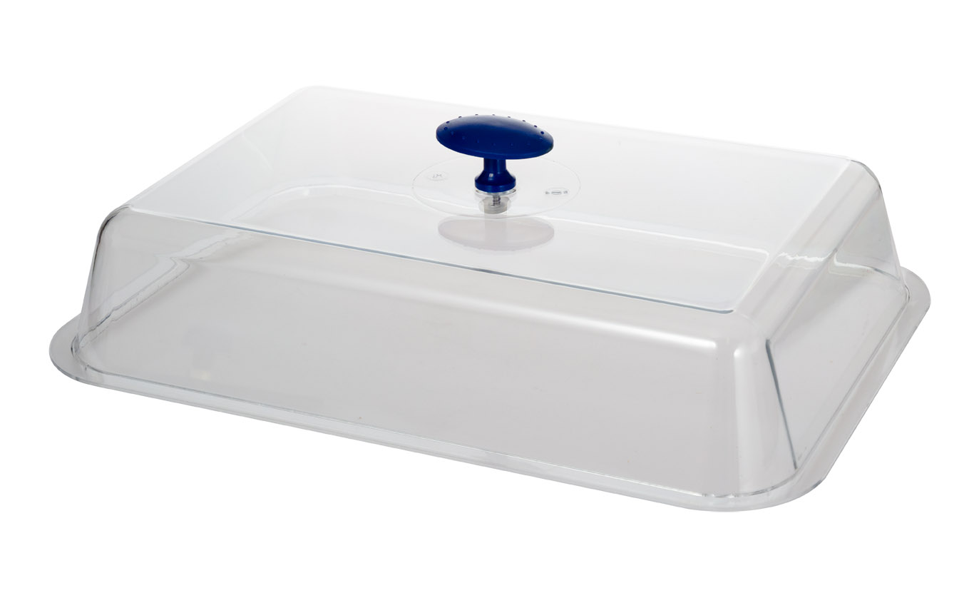 Ersatzhaube inklusive Griff zu eckiger Kühlplatte 400-1554 (Sparset)