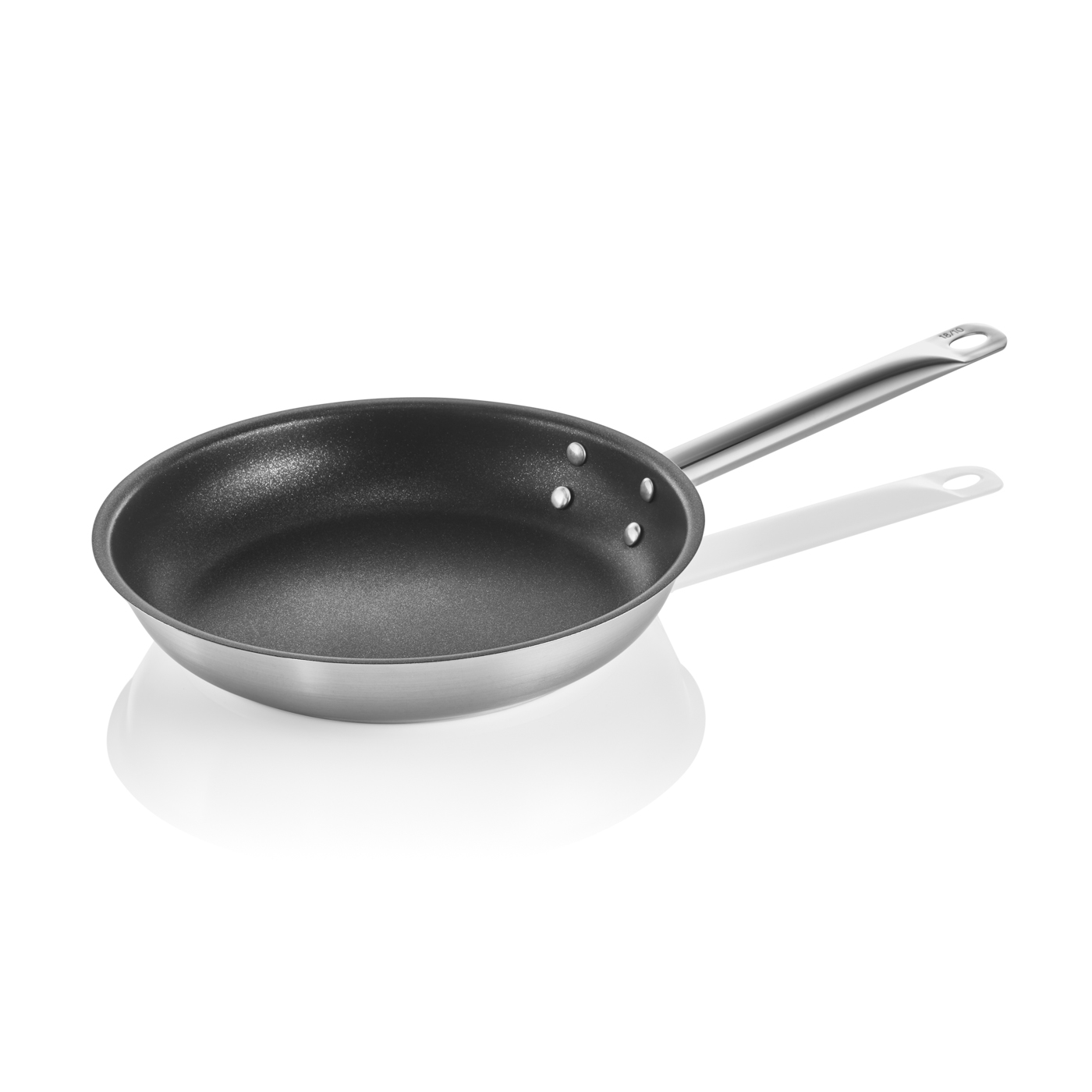 Pfanne Cookware 21 mit PTFE Antihaftbeschichtung, Ø 28 cm, Chromnickelstahl 18/10 Mit PTFE-Antihaftbeschichtung