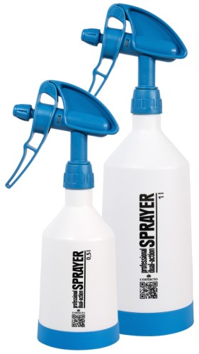 Sprühgerät aus resistentem Polypropylen und Polyethylen, zum direkten Sprühen ohne Pumpdruck beim Drücken als auch Loslassen,