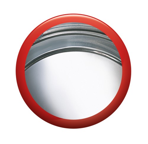 Moulinex Subito Red Kettle Edelstahl-Wasserkocher 1,7 Liter in weinrot