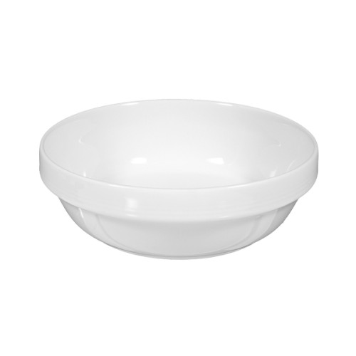 Schüssel IMPERIAL, Durchmesser: 18 cm, rund, Inhalt: 0,9 ltr., Höhe: 5,4 cm, uni weiss, Seltmann Porzellan.