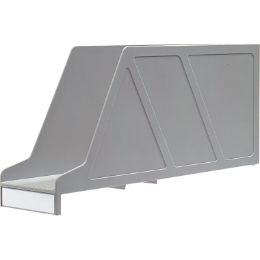 Leitz Stehsammler OrgaClass® 9,7 x 17,8 x 33,5 cm (B x H x T) DIN A4 quer Werkstoff: Polystyrol grau