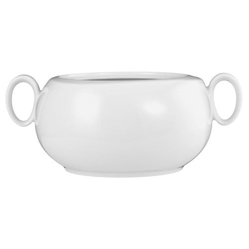 Seltmann Unterteil zur Schüssel mit Deckel 3,20 l, rund, Form: Trio, weiss, hohe Kantenschlagfestigkeit, Made in Germany