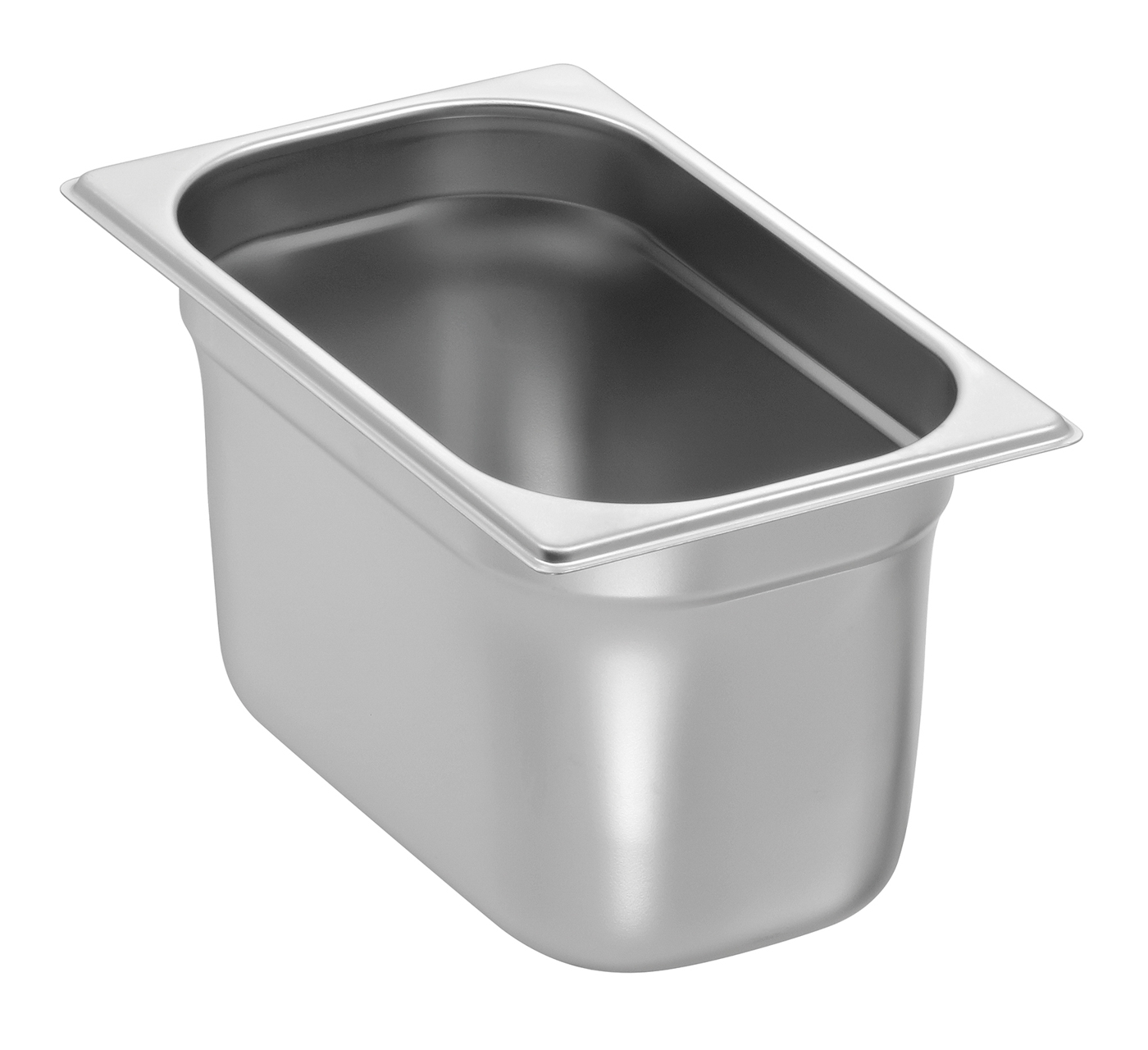 Bartscher GN Behälter, 1/4, T150 | Ausführung:Ohne Perforation | Maße: 26,5 x 16,2 x 15,0 cm.Gewicht: 0,65 kg