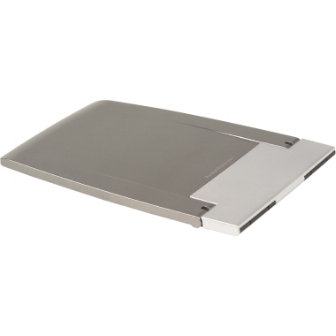 BakkerElkhuizen Notebookständer Ergo-Q 330 höhenverstellbar ABS Kunststoff silber/schwarz