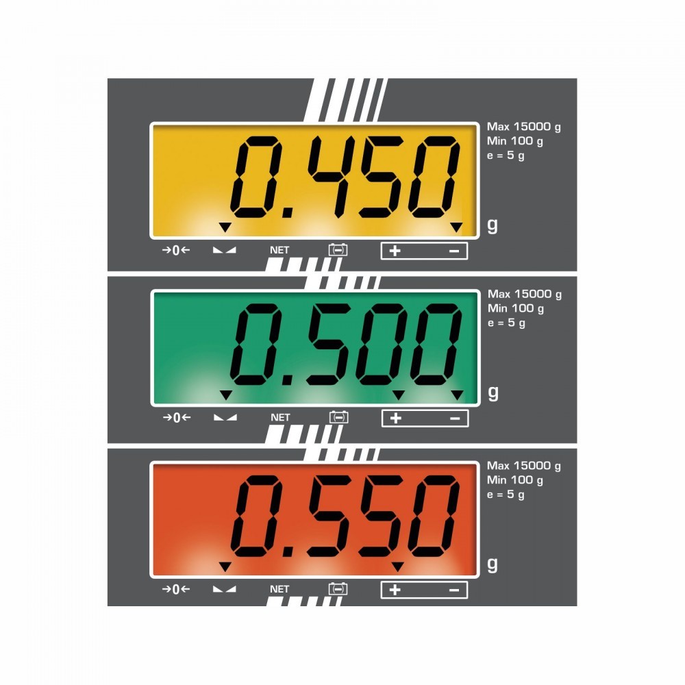 Kern & Sohn Tischwaage Modell WTB 30K-2NM max. 30kg, d = 0,01kg / Ohne Eichung 285 x 315 x 128 mm, Batteriebetrieb