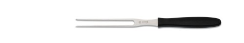 Wurstgabel gerade Zinken 13 cm, schwarz Giesser - Made in Germany