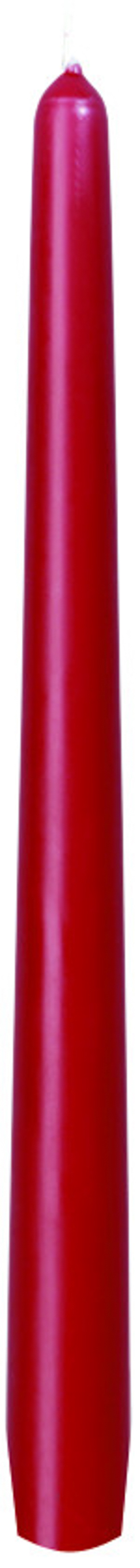 DUNI Leuchterkerzen 250x22mm bordeaux 50 Stück