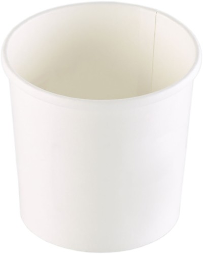 Duni Suppenbecher 355 ml Weiß ungeteilt, 500 Stk/Krt (20 x 25 Stk)