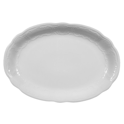 Seltmann Platte oval 38 cm, Form: Salzburg, Dekor: 00003