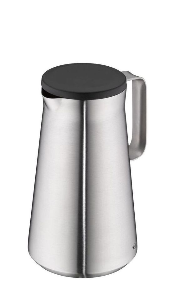 alfi Isolierkanne Drive!, Edelstahl matt 1,0 Liter Spülmaschinenfest.