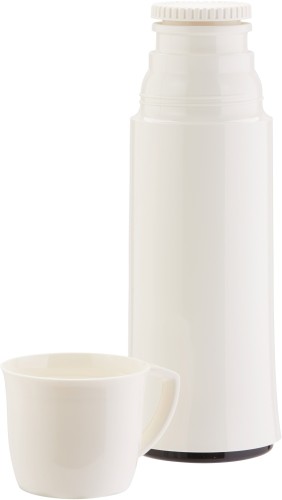 Helios Isolierflasche Elegance 0,5 l weiß