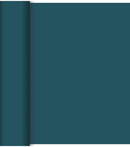 DUNI Dunicel-Tischläufer Tête-à-Tête 24 m x 0,4 m (20 Abschnitte), ocean teal