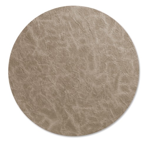 KELA Tisch-Set Kalea PU-Leder braun 38,0cmØ