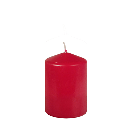 Stumpenkerze Ø 69 mm · 100 mm rubin von PAPSTAR