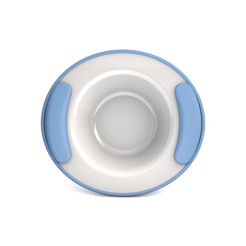 Ornamin Thermoschale 203, 200ml hellblau/weiss