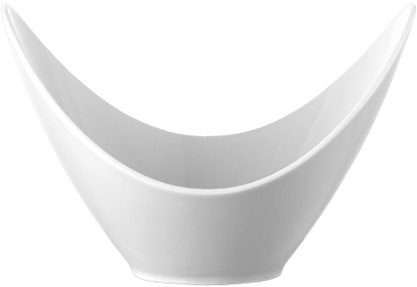Modern Dining-Scoop Weiss Schale 16 cm