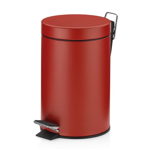 KELA Kosmetikeimer Monaco Metall orientrot 26,0cm 17,0cmØ 3,0l