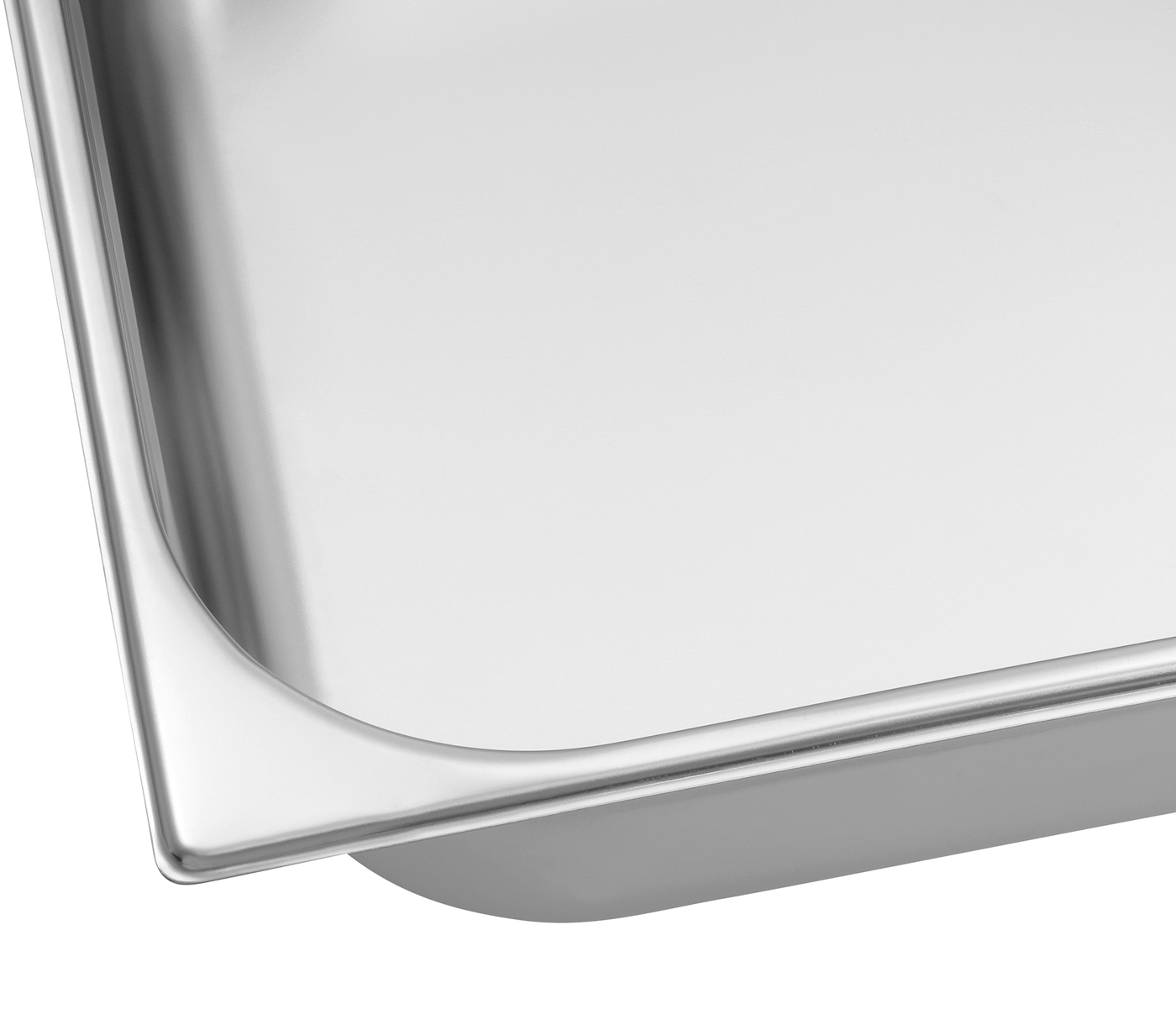 Bartscher GN-Behälter, 2/3, T100 | Ausführung:Ohne Perforation | Maße: 35,4 x 32,5 x 10,0 cm.Gewicht: 1,1 kg