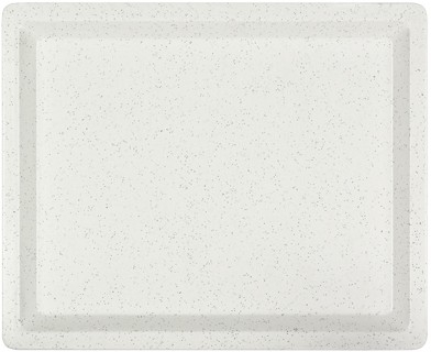 ETERNASOLID® Fiberglastablett - Salz Pfeffer, 1/2 GN 325×265, Glass - Spitze Ecken