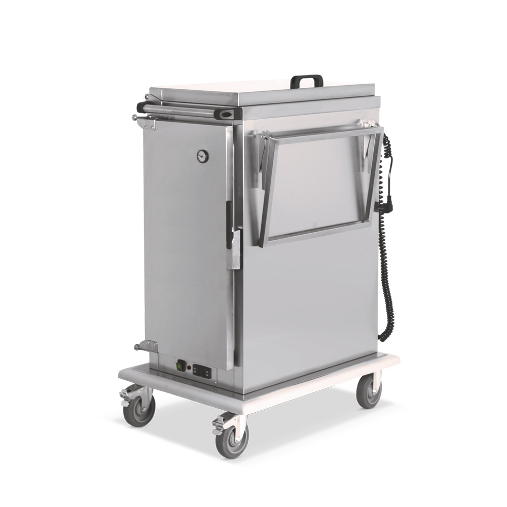 ETHERNASOLID® Bankettwagen Classic Flex B4, mit tiefgezogenen Auflagen, isoliert und beheizt, 10 GN 1/1