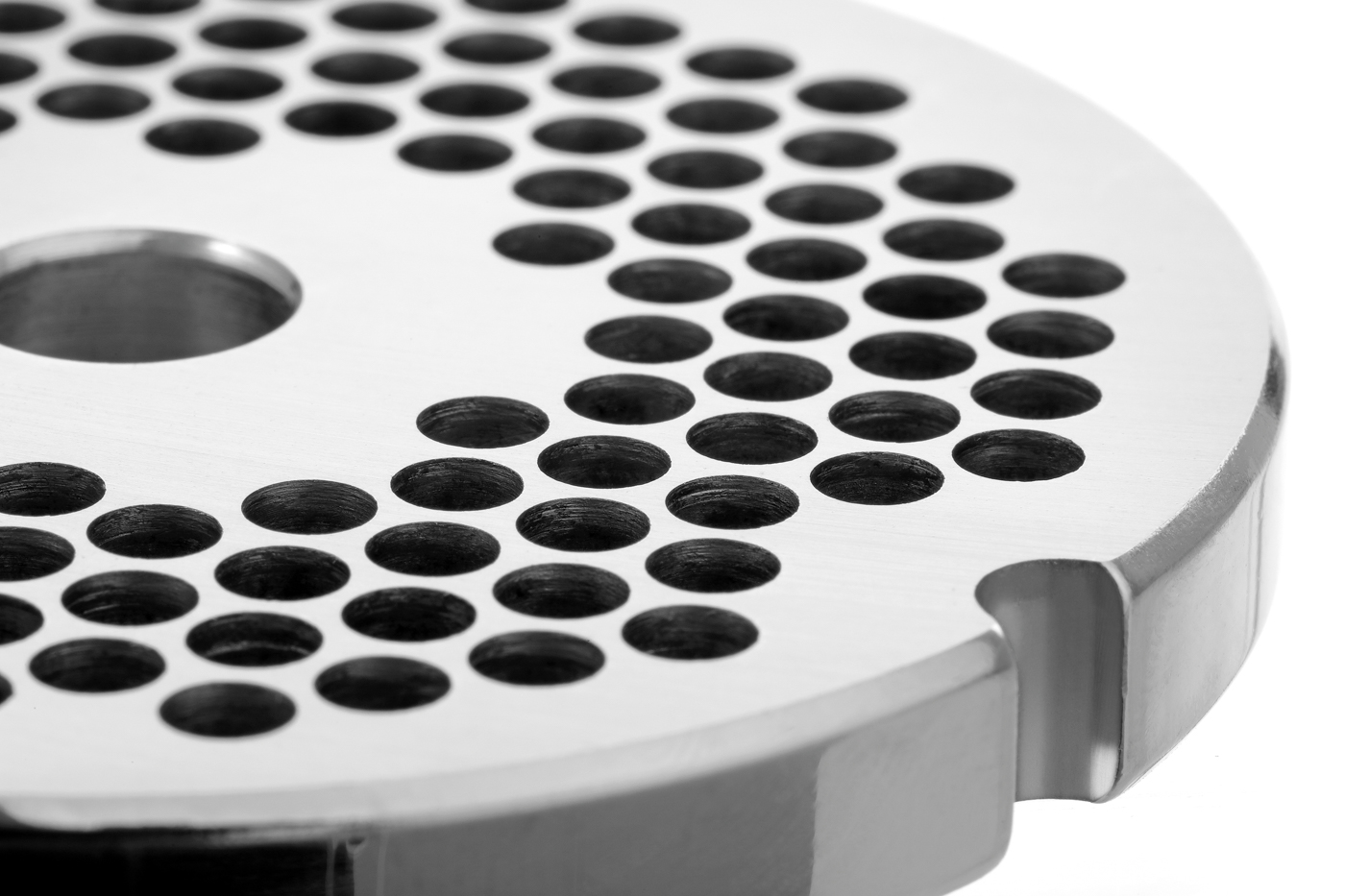 Bartscher Lochscheibe FW200 | Eigenschaften:Lochung 4,5 mm | Maße: 8,2 x 8,2 x ,9 cm. Gewicht:0,22 kg