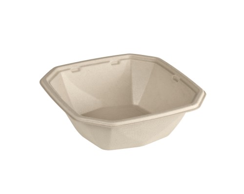 Duni Octabagasse® 900 ml Braun ungeteilt, 200 Stk/Krt (4 x 50 Stk)