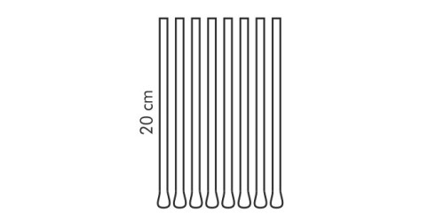 Trinkhalme myDRINK, mit Löffel, 24 St.