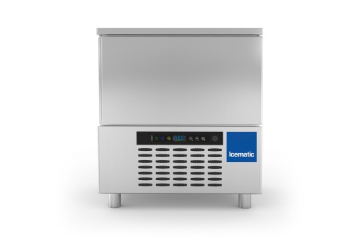 SARO Schockfroster Modell ST 5 1/1 Made in Europe - Material: (Gehäuse) Edelstahl - Standgerät mit einer Tür - Geeignet für 5x 1/1