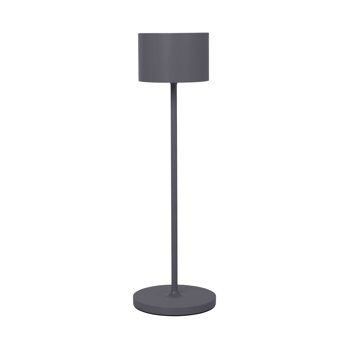 Mobile LED-Leuchte -FAROL- Warm Gray, Ø 11 cm. Material: Aluminium matt pulverbeschichtet. Von Blomus.