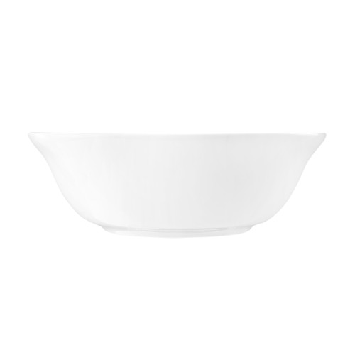 Seltmann Schüssel rund 24 cm, rund, Form: Community, weiss, hohe Kantenschlagfestigkeit, Made in Germany