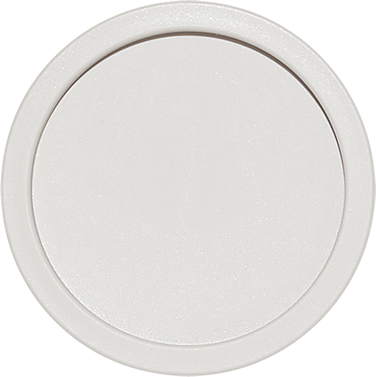 Kunststoffdeckel rund grau (160°C) Höhe: 1,5 cm von SCHÖNWALD