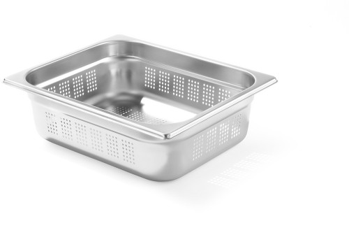 HENDI Gastronorm Behälter 1/2 perforiert - 100 H mm - 0,7 mm Stärke 6,5 Liter