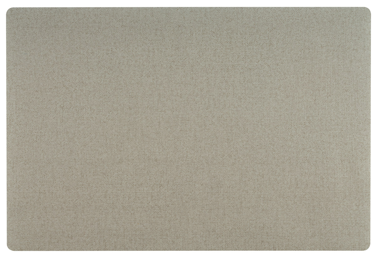 Tischset -PURE-, 45 x 30 cm, Kunststoff (EVA), Farbe: sand, rutschhemmende Unterseite