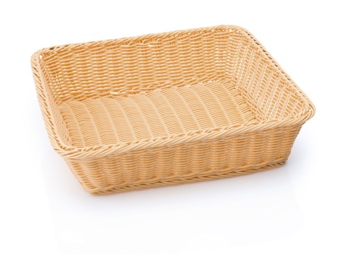 GN Systemkorb GN SYSTEMKÖRBE. GN 2/3, Polypropylen, › Rand mit Edelstahldrahtverstärkung.