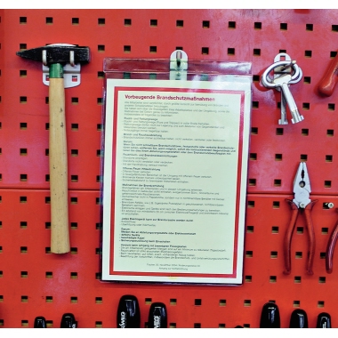 Leitz Sichttasche DIN A5 PVC-Weichfolie farblos