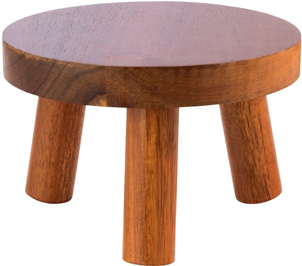 APS Buffetständer SIERRA, Durchmesser: 150 mm, Höhe: 100 mm, Akazienholz