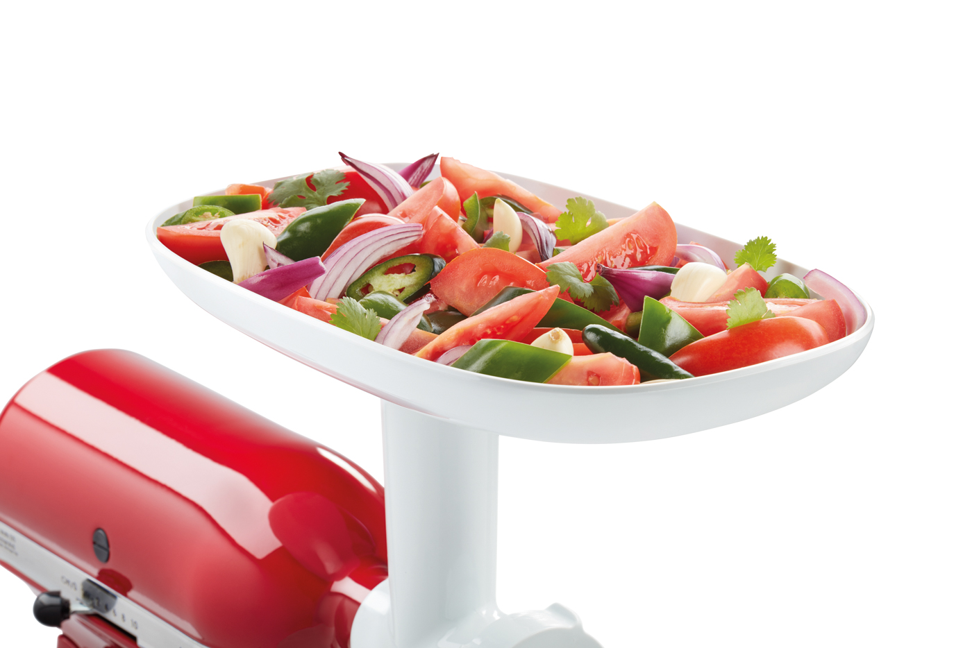 Bartscher Aufsatz Fleischwolf, Kitchen Aid | Passend zur KitchenAid: 5KPM5EWH ,Heavy Duty 5KSM7591X | Maße: 30,5 x 7,5 x 170 cm. Gewicht: