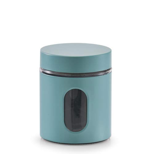 Vorratsglas, 600 ml, eukalyptus. Ø: 100 mm. Höhe: 122 mm.