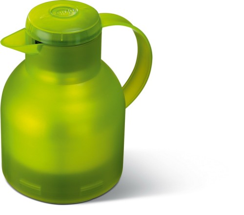 EMSA Samba Isolierkanne, Quick Press 1,0L, transluzent grün