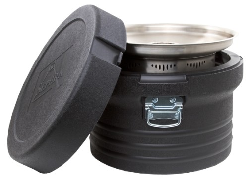 NEUMÄRKER Schokoladenbrunnen Sephra CF34R Montezuma Füllmenge ca. 10 kg, 3 Etagen Ø 470 x h 860 mm