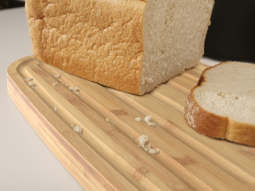 Joseph Joseph Bread Bin - Brotkasten mit integriertem Schneidebrett - schwarz