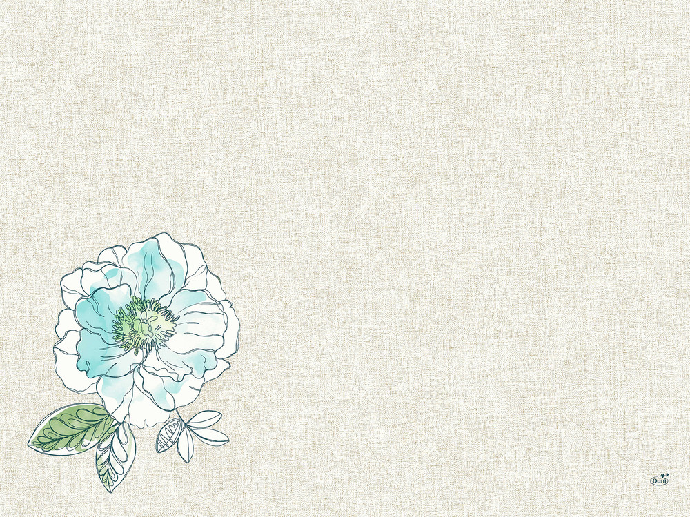 DUNI Dunicel-Tischsets 30 x 40 cm, Jardin